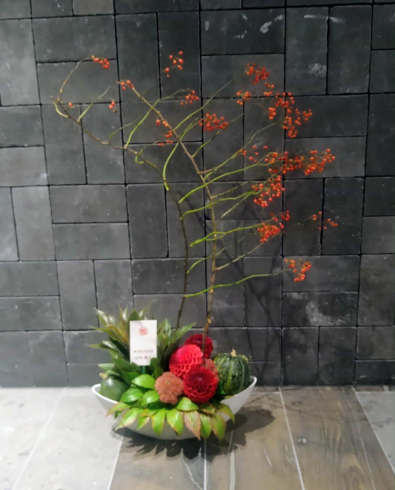 舟形コンポートのアレンジ