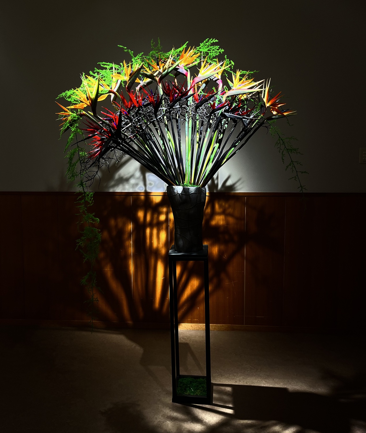 ストレチアを使った作品