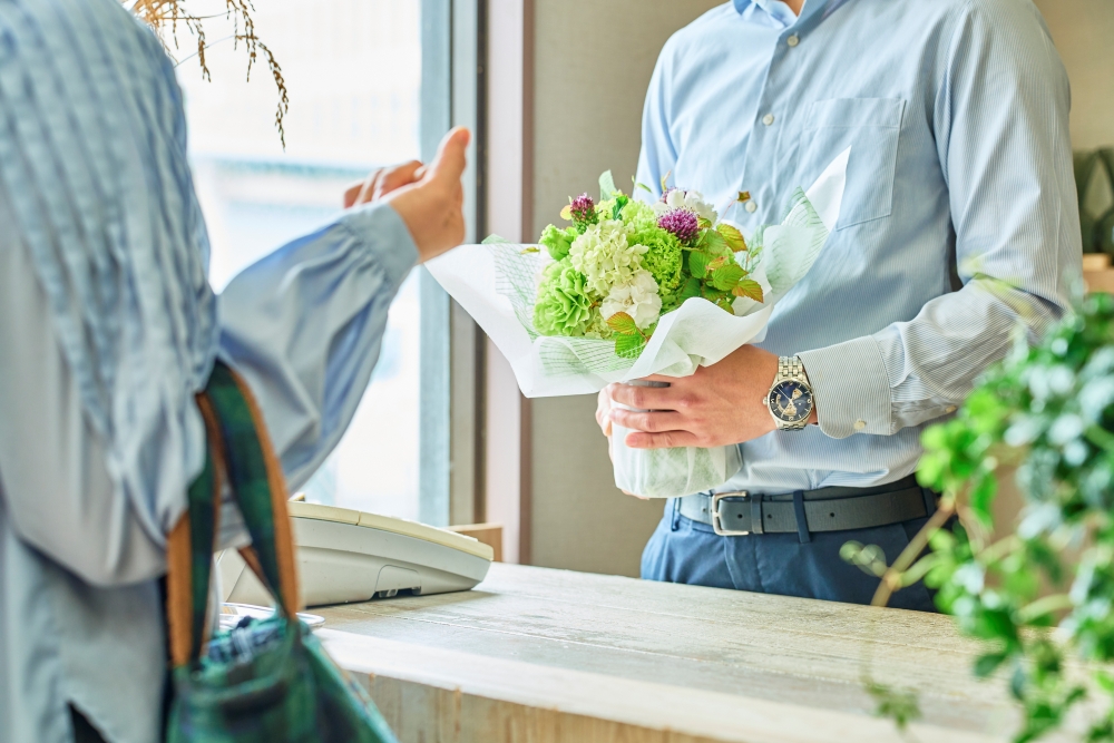 フラワーステーション 花くらぶ店内