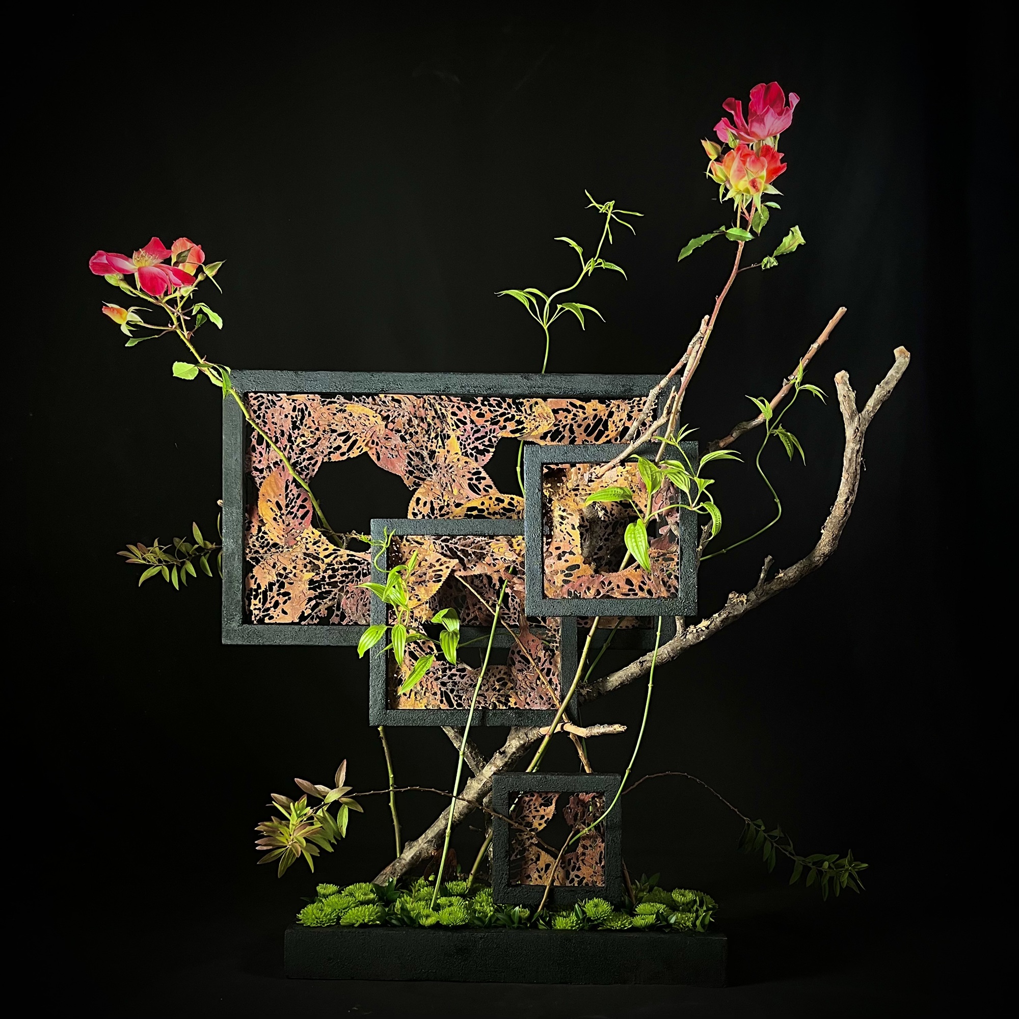 四角を使った作品