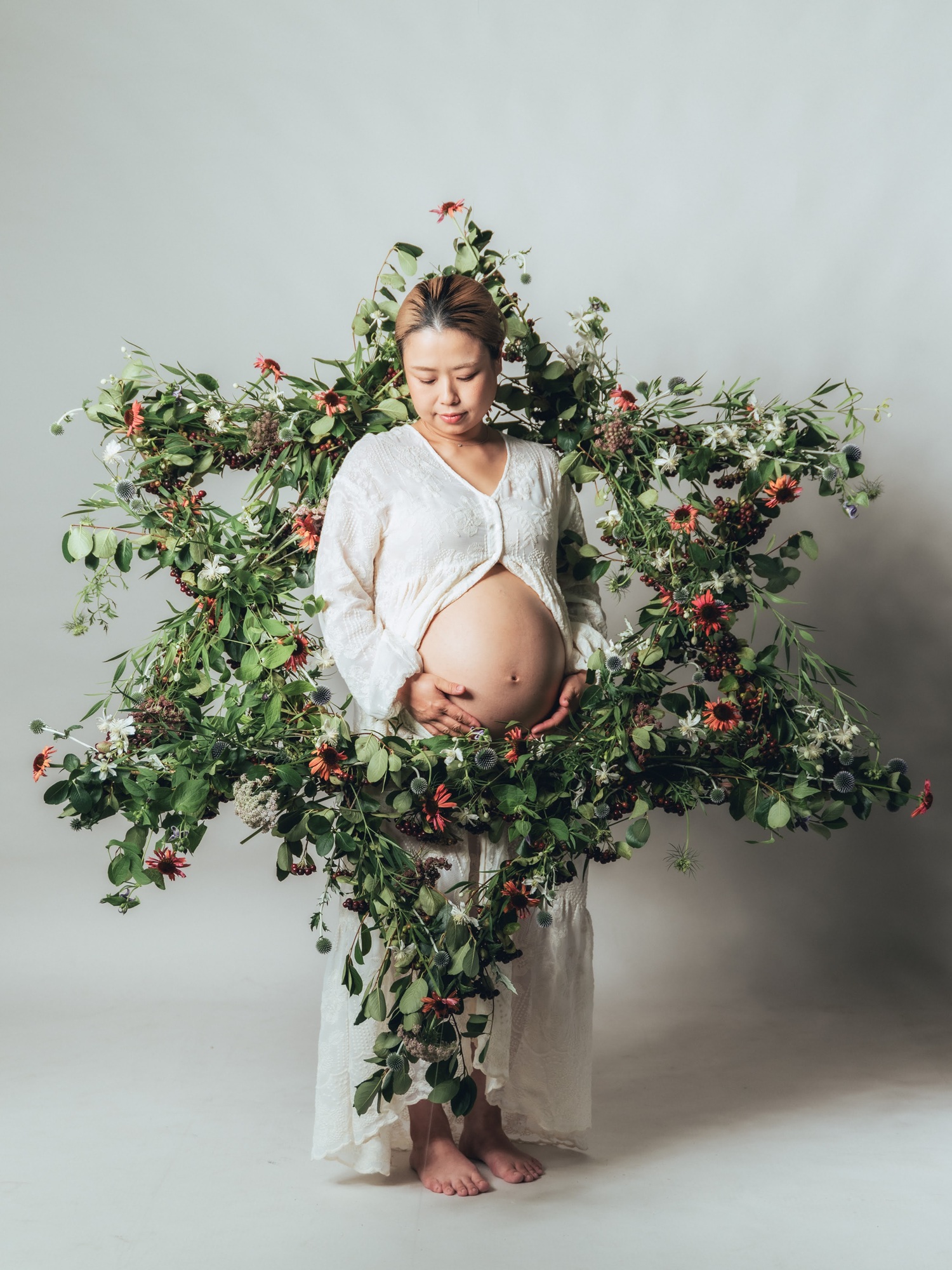 妊婦さんとのコラボ