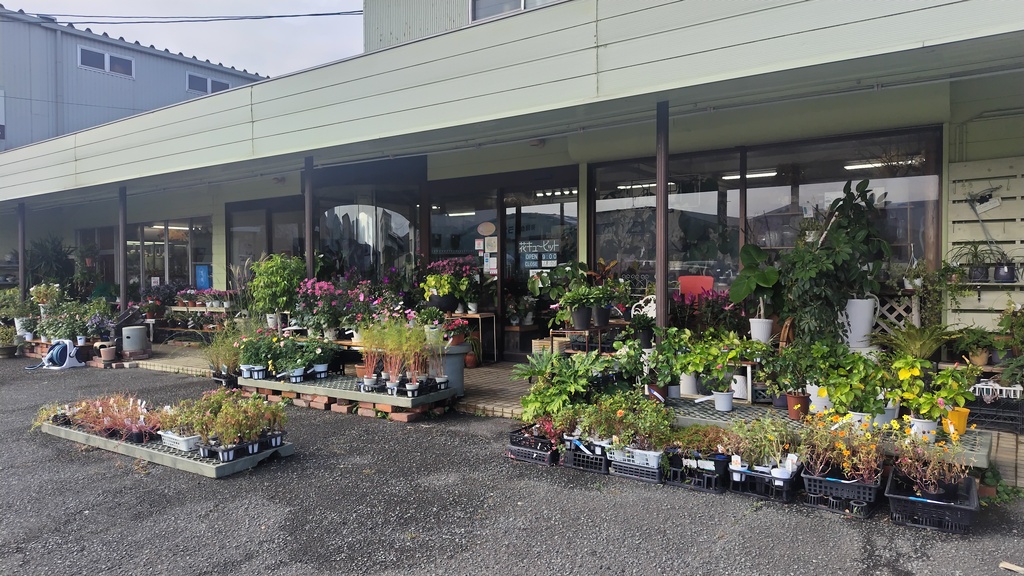 フラワーショップのなか 