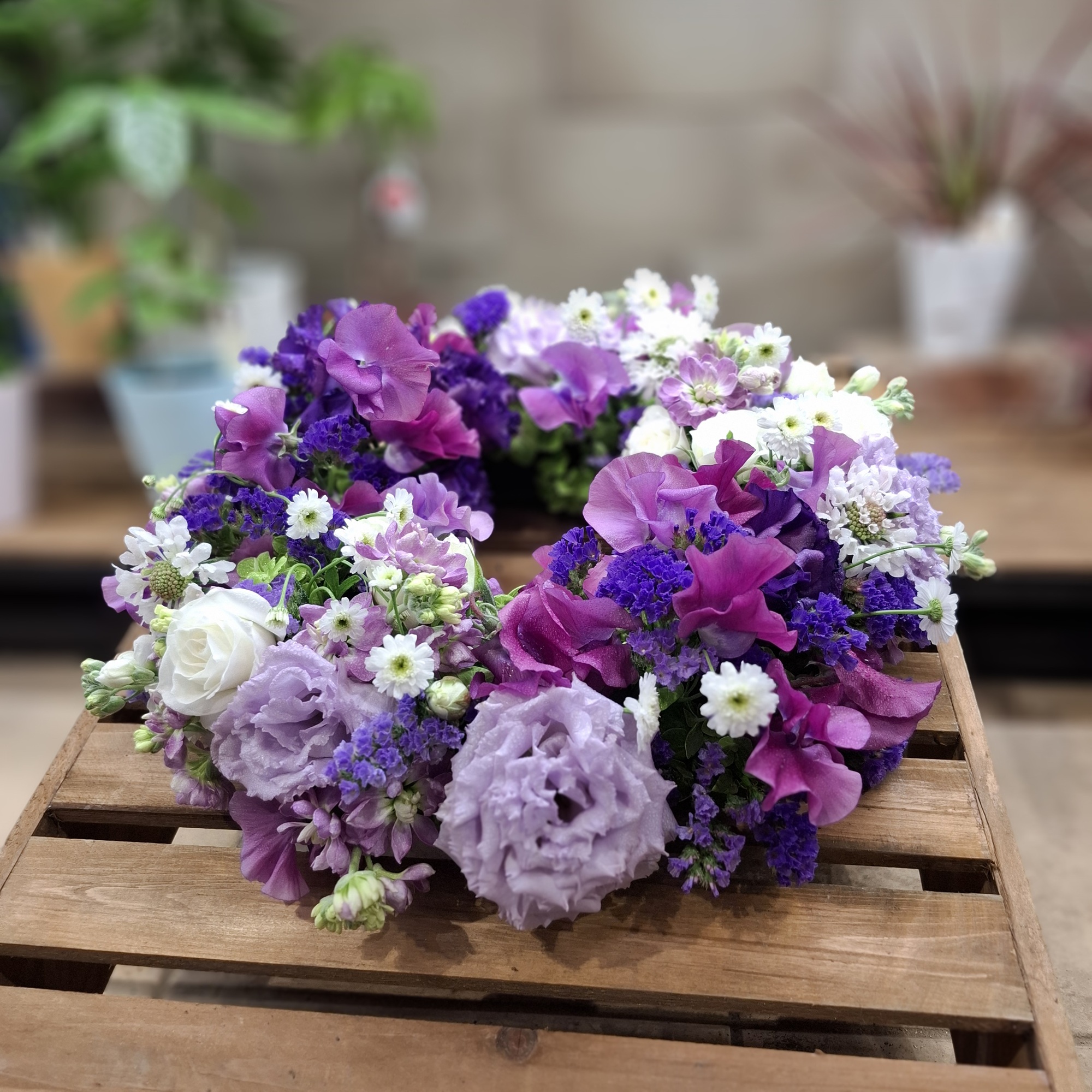 パープルのアレンジ