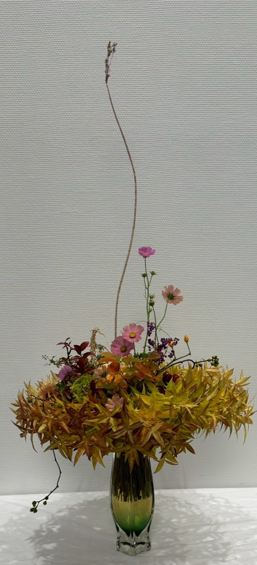 コスモスのアレンジメント