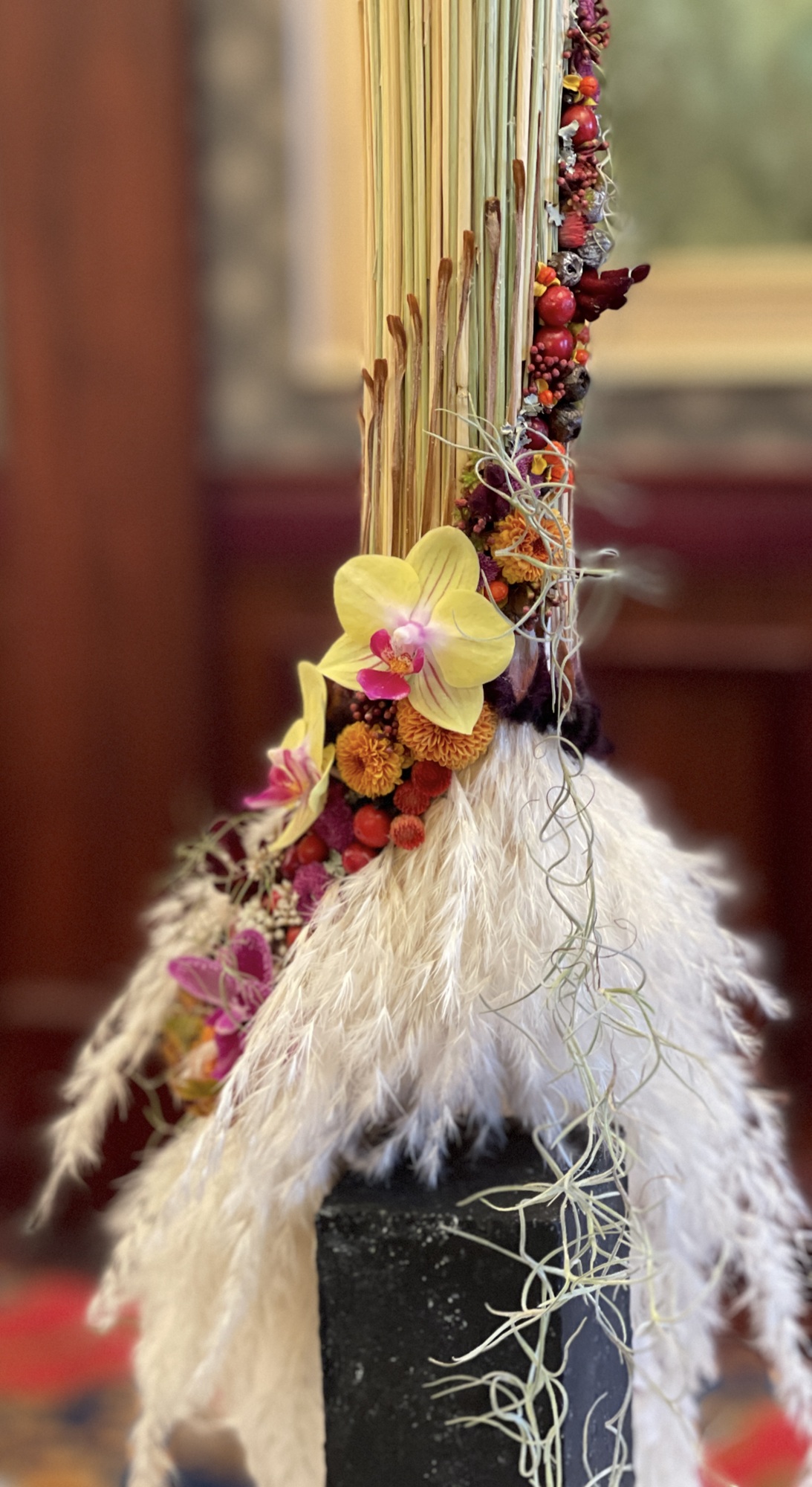 胡蝶蘭を使った作品