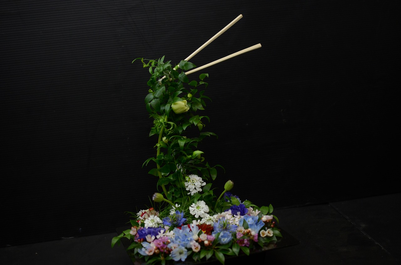 小花を使用した作品