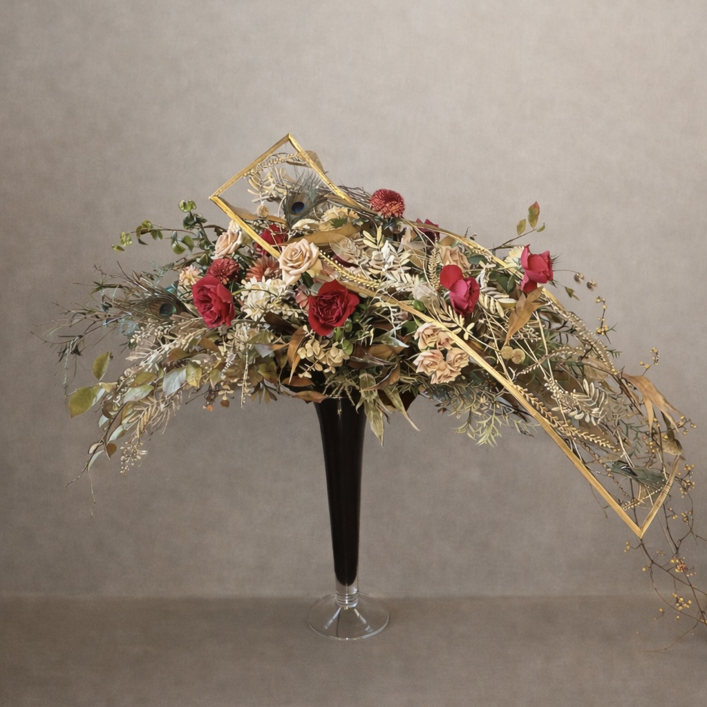 細長い花瓶の作品