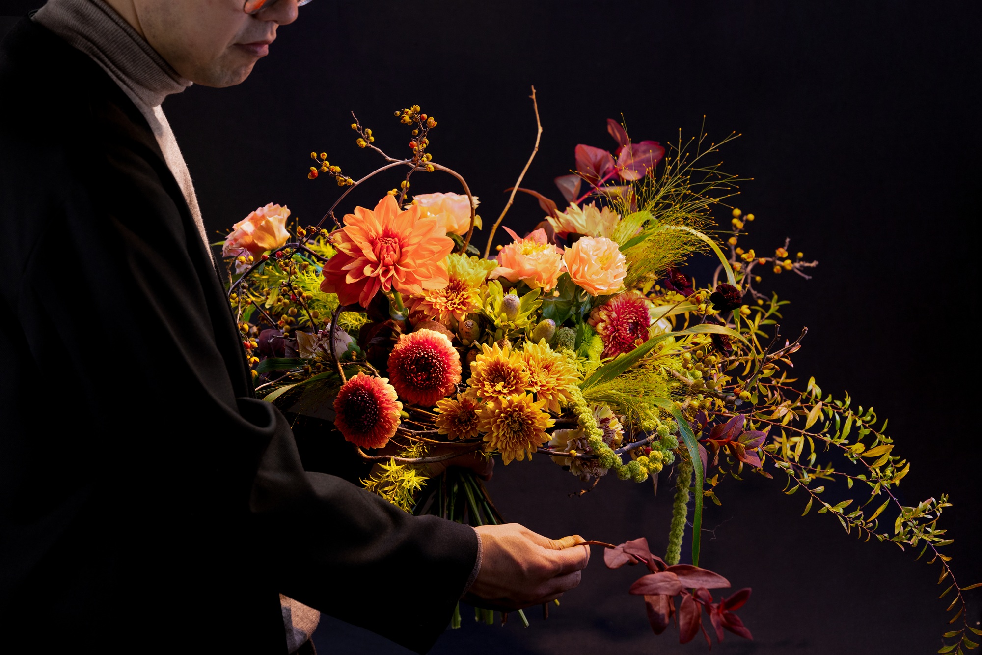 制作中の和田さん